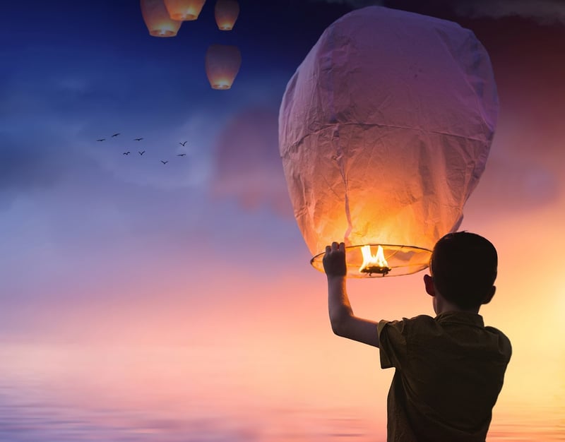 Glass Bottle Lanterns